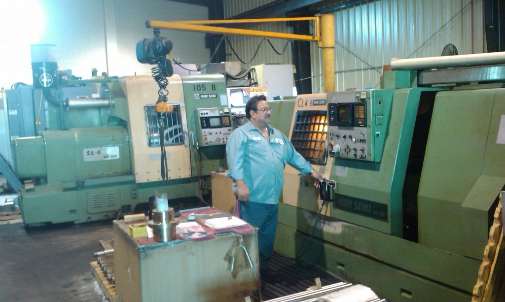 CNC Tuning production parts on Mori-seiki cnc lathe