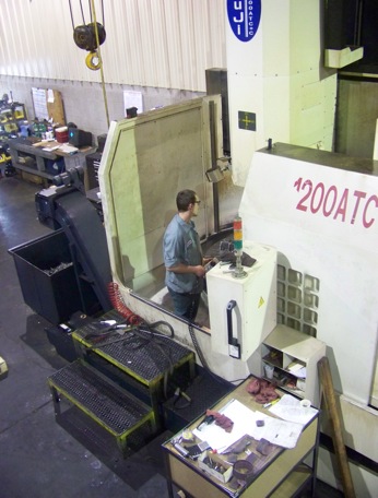 CNC VTL at Milan's Machining CNC VTL at Milan's Machining